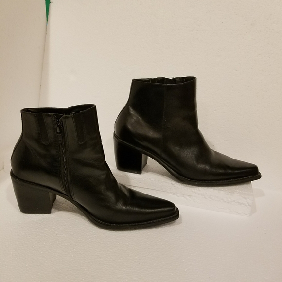 Hokus Pokus black ankle boots size 8.5 - Picture 15 of 16